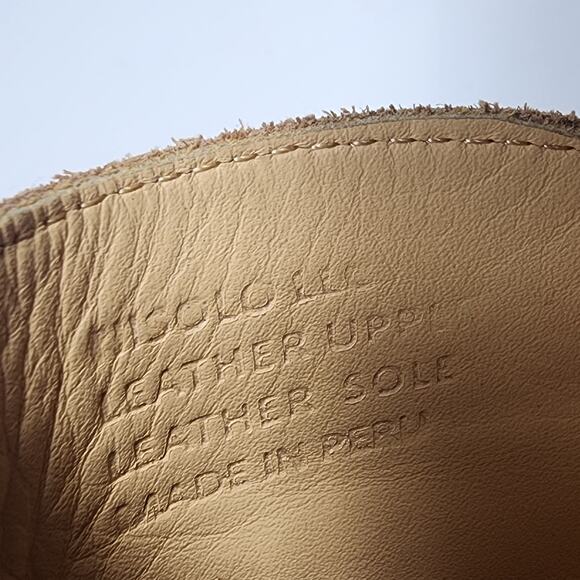 Nisolo Mia Everyday Ankle Boot Women 6.5M Almond Leather Stacked Heel Pull-on - Picture 13 of 13